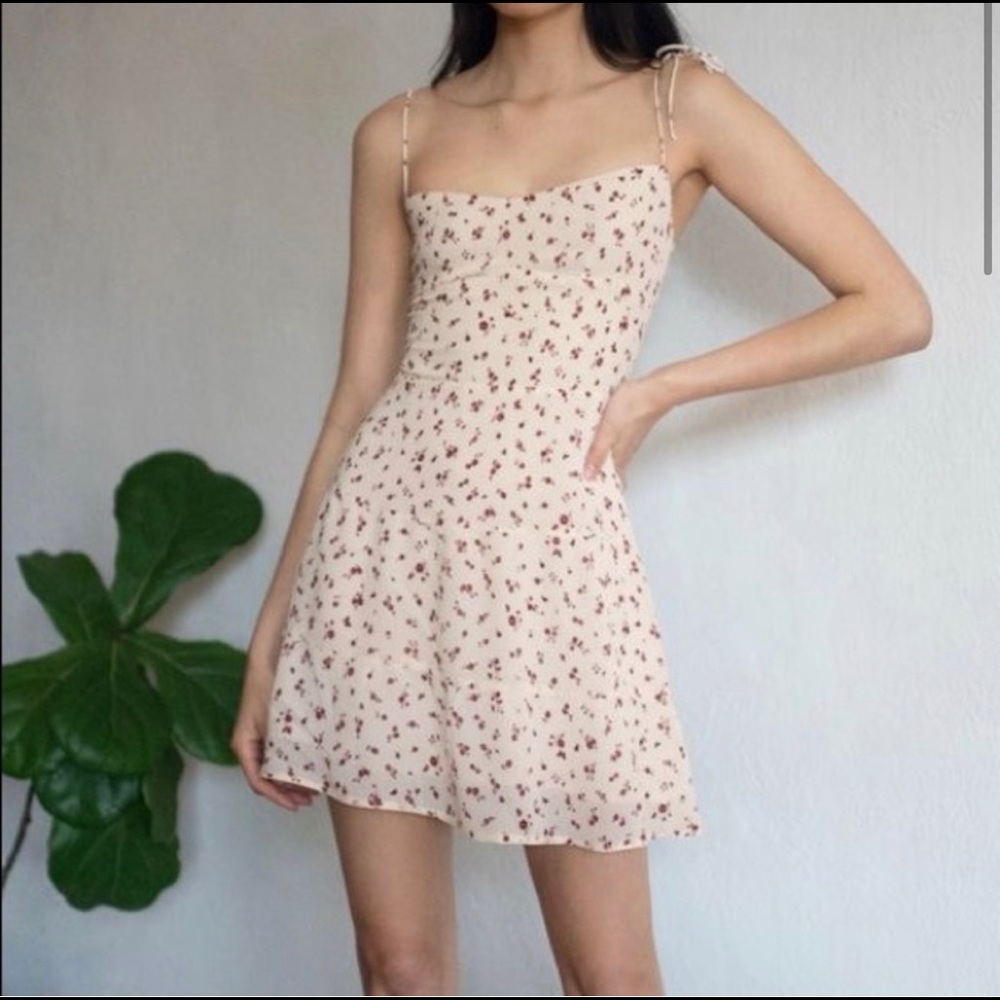 Reformation Othello dress in Penny print